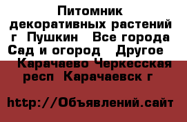 Питомник декоративных растений г. Пушкин - Все города Сад и огород » Другое   . Карачаево-Черкесская респ.,Карачаевск г.